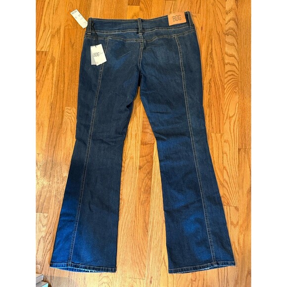Y2K Urban Outfitters BDG Flare Jeans Size 34 Streetwear Blue Boot Cut NWT - Picture 2 of 8